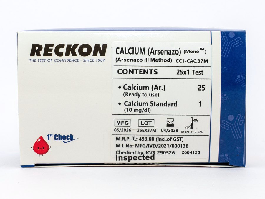 Calcium (Arsenazo), 25 Test, view 2