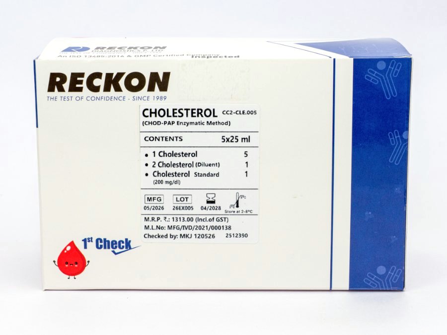 Cholesterol, 5 x 25 ml
