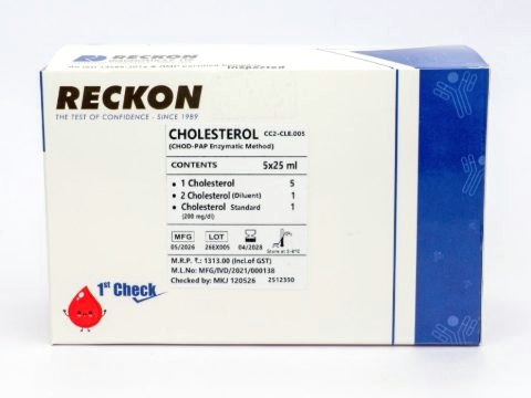Cholesterol, 5 x 25 ml