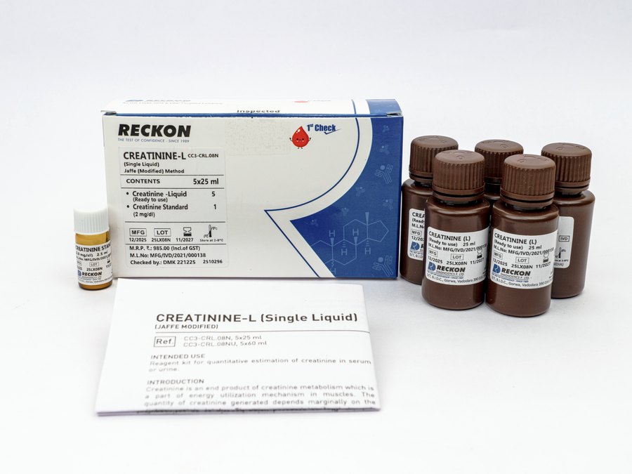 Creatinine-L (Single Liquid), 5 x 25 ml