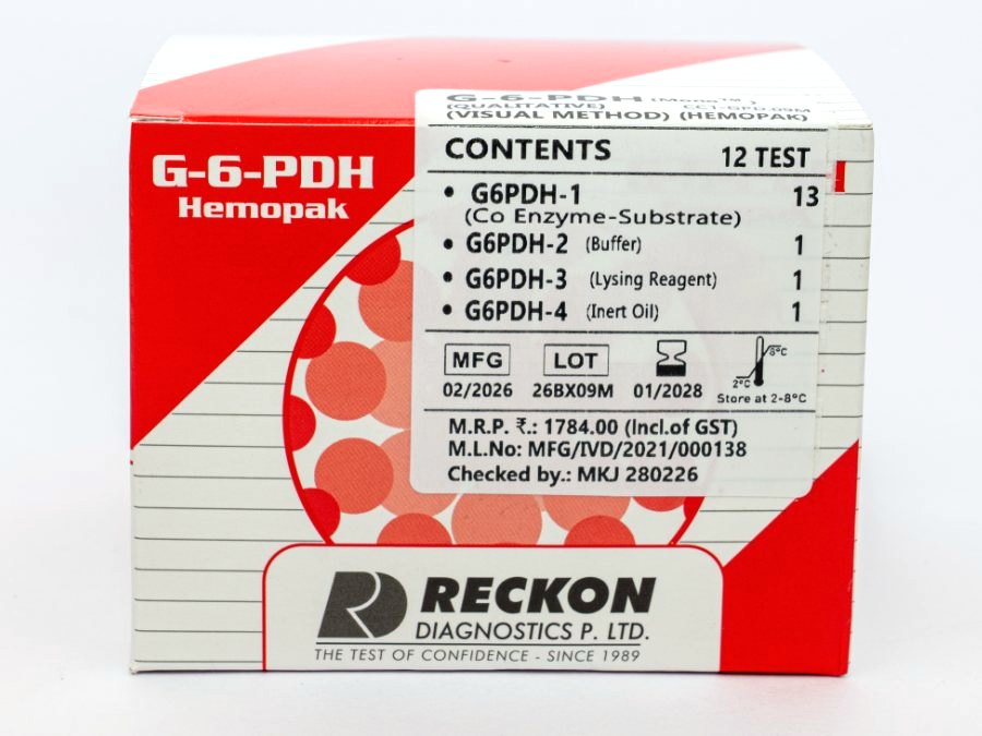 G-6-PD (Qualitative), 12 Test, view 2