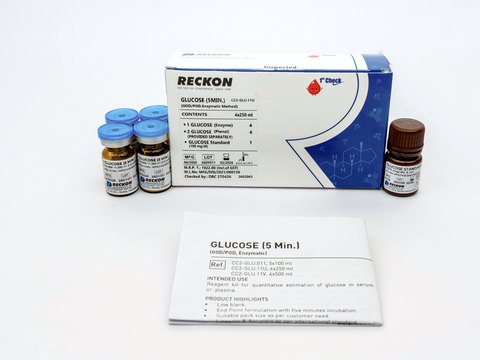 Glucose (5 Min.), 4 x 250 ml