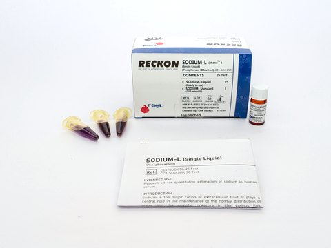Sodium-L (Single Liquid), 25 Test