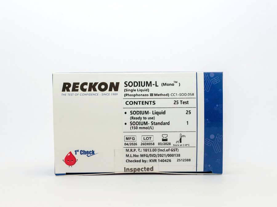 Sodium-L (Single Liquid), 25 Test, view 2