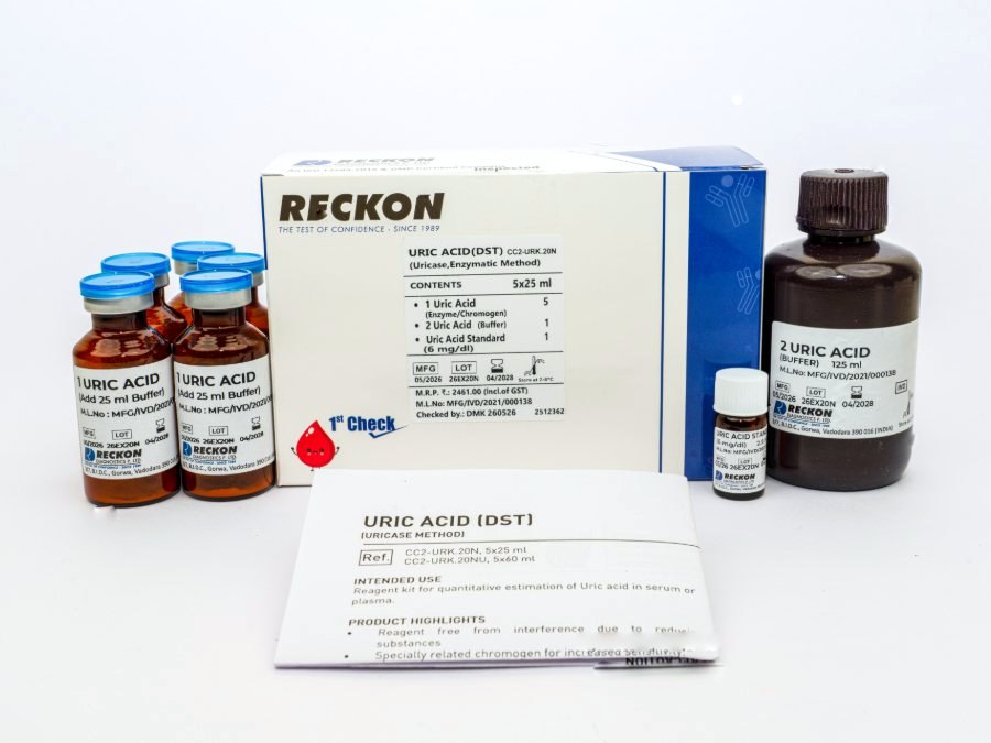 Uric Acid (DST), 5 x 25 ml, view 2