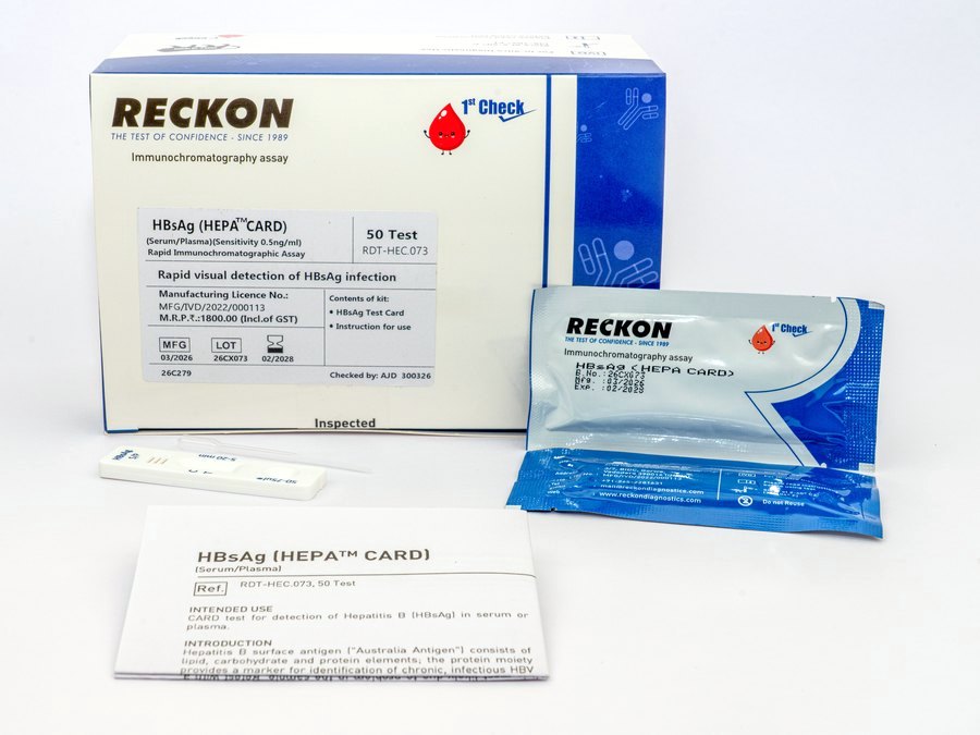 HBsAg (Hepa Card), 50 Test, view 2