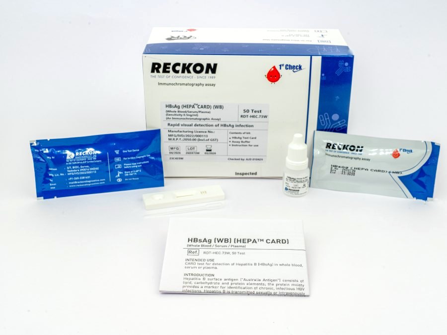 HBsAg Whole Blood (Hepa Card), 50 Test, view 2