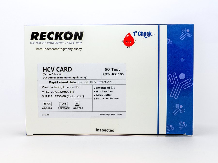 HCV Card, 50 Test